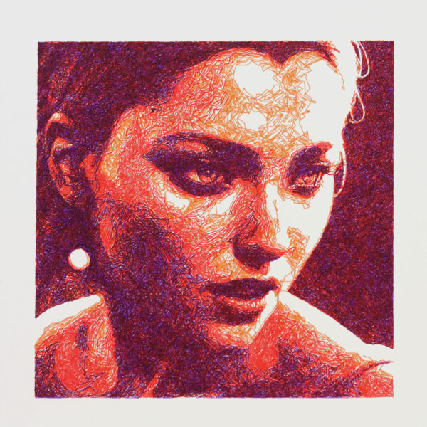 Nightlife - Original Art - Pen plotted